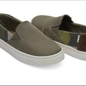 Toms Luca slip on Youth 2 NEW back to school